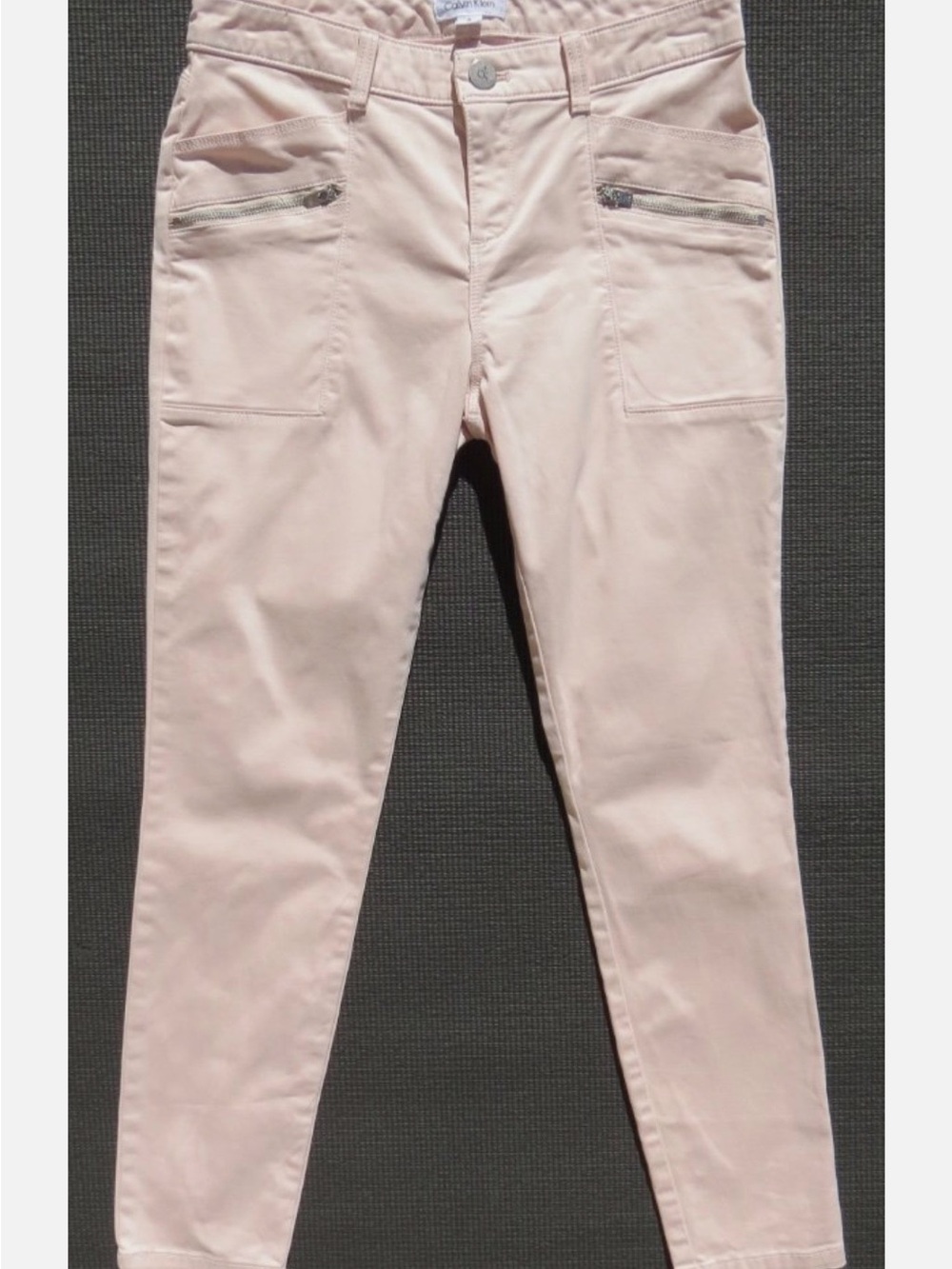 Calvin Klein Blush Skinny Pants
